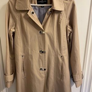 London Fog Women's Tan Trench Coat